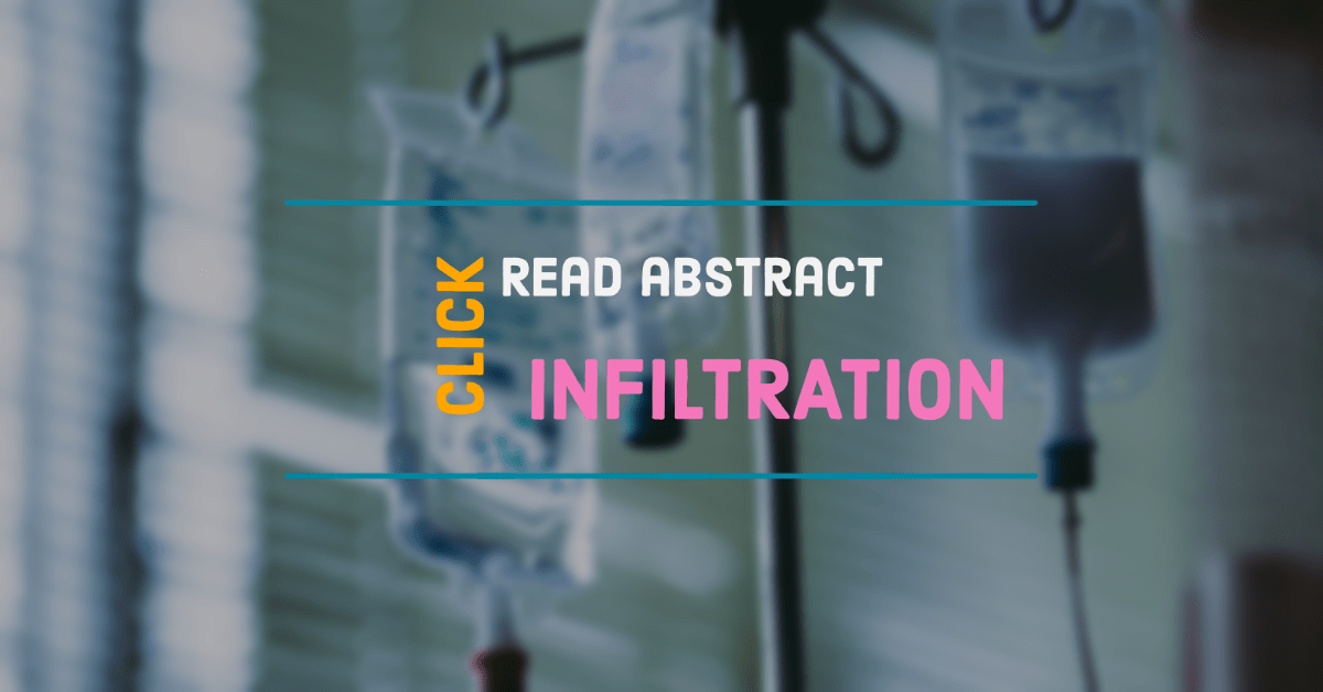 Detecting catheter dislodgement in IV infiltration